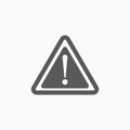 Danger warning icon, danger, warning, caution, dangerous