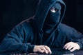 Dangerous masked hacker