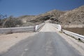 Dangerous Road - Namibia Royalty Free Stock Photo