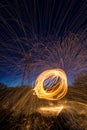 Light painting session Guildford Surrey England