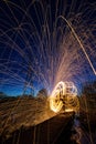Light painting session Guildford Surrey England