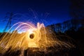Light painting session Guildford Surrey England