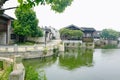 Dangkou landscape, ancient town of Wuxi, Jiangsu Province, China