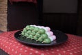 Dango japanese sweets Royalty Free Stock Photo
