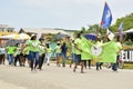 Belize National Teachers` Union protest pay cuts