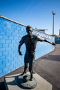 Dani Jacque Statue at espanyol barcelona