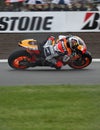 Dani Pedrosa Donington MotoGP 2009 Royalty Free Stock Photo