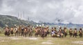 Dani tribe people in Baliem Valley Royalty Free Stock Photo