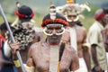 Dani tribesmen at the annual Baliem Valley Festival.