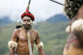 Dani tribesmen at the annual Baliem Valley Festival.