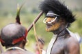 Dani tribesmen at the annual Baliem Valley Festival.