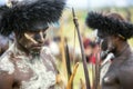 Dani tribesmen at the annual Baliem Valley Festival.