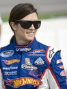 Danica Patrick at the track