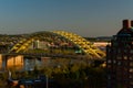 Daniel Carter Beard Bridge - Interstate 471 - Ohio River - Cincinnati, Ohio & Kentucky Royalty Free Stock Photo