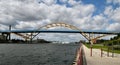 Daniel Hoan Memorial Bridge Royalty Free Stock Photo