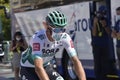 Nice, France-08/30/2020:Daniel Oss starts with the anticovid mask 19 at the start of the Tour de France stage