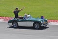 Daniel Ricciardo in 2012 F1 Canadian Grand Prix Royalty Free Stock Photo