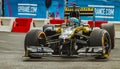 Daniel Ricciardo in Renault Formula One racing car Royalty Free Stock Photo