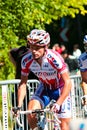 Danilo DI LUCA from the russian team Katusha Royalty Free Stock Photo