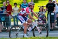 Danilo DI LUCA from the russian team Katusha Royalty Free Stock Photo