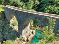 Danilov Bridge in Mrtvica Canyon, Montenegro