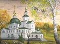 Danilov Monastery, Moscow, Russia Royalty Free Stock Photo