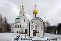 The  Danilov Monastery Royalty Free Stock Photo
