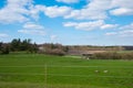 Danish agricultural landscape Royalty Free Stock Photo