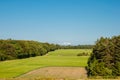 Danish agricultural landscape Royalty Free Stock Photo