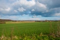 Danish agricultural landscape Royalty Free Stock Photo