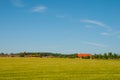 Danish agricultural landscape Royalty Free Stock Photo