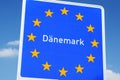 Danish Border Royalty Free Stock Photo