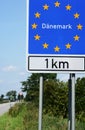 Danish Border Royalty Free Stock Photo