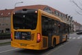 DANISH BUS ROUTE 31 IS GEERMAN MERECEDS BENZ MOTOR