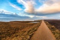 Danish coastline at the Bovbjerg Fyr near Lemvig