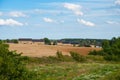 Danish countryside landscape Royalty Free Stock Photo