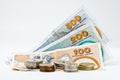 Danish currency Royalty Free Stock Photo