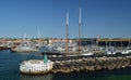 Hundested Harbour, North Zealand, Denmark Royalty Free Stock Photo