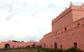 Danish fort inner view Royalty Free Stock Photo