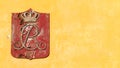 Danish king Christian monogram Royalty Free Stock Photo