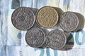 Danish Krone choins Royalty Free Stock Photo