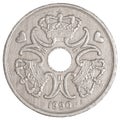 Danish krone coin