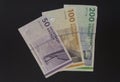 Danish Krone (DKK) notes Royalty Free Stock Photo