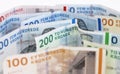 Danish Kroner bills