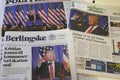 DANISH MEDIA HIGH LIGHT ON PRESIDENET ELCTIO TRUMP