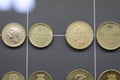 DANISH OLD COINS Royalty Free Stock Photo