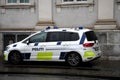 Danish police stands guard at French Embassy in Copenhagen