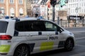 Danish police auto in Copenhagen Denmark