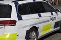 DANISH POLICE ( DANSK POLITI) Royalty Free Stock Photo