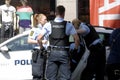 Danish police officers made arrest